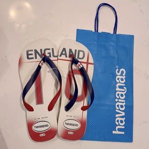 Havaianas (Brand New) England flip-flops /slippers